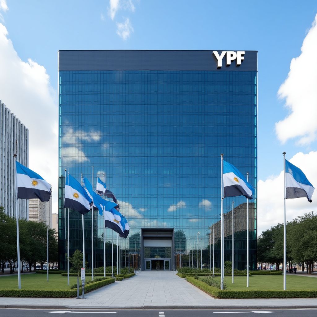 Sede principal de YPF en Buenos Aires