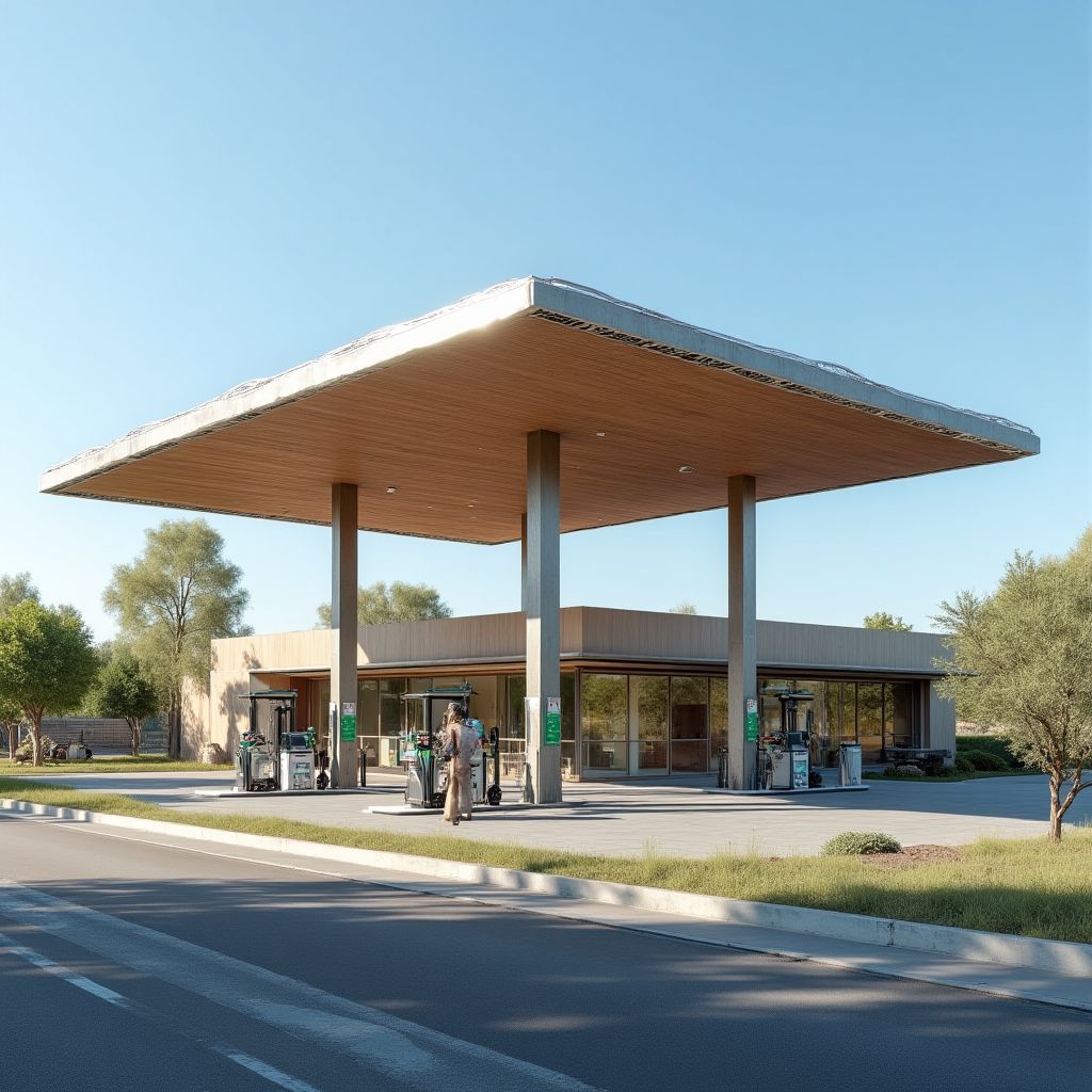 YPF Estaciones Eco-Friendly